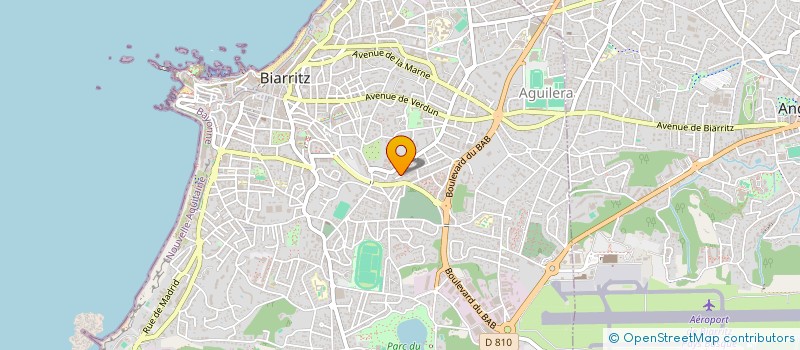 localisation de l'entreprise MADAME JELENA ODAK  BIARRITZ