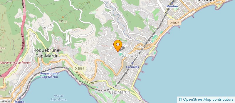 localisation de l'entreprise MADAME JELENA PETROVIC à ROQUEBRUNE-CAP-MARTIN