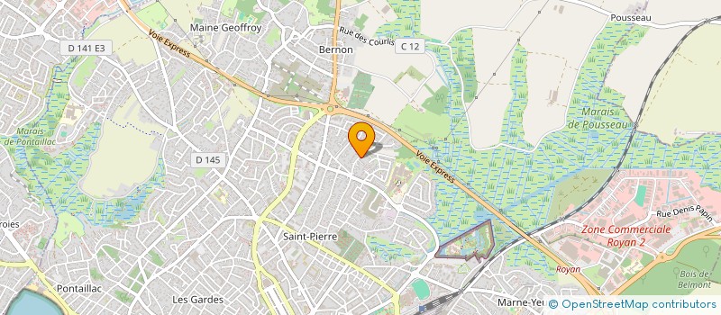 localisation de l'entreprise MADAME JELIZAVETA ALBERTA  ROYAN