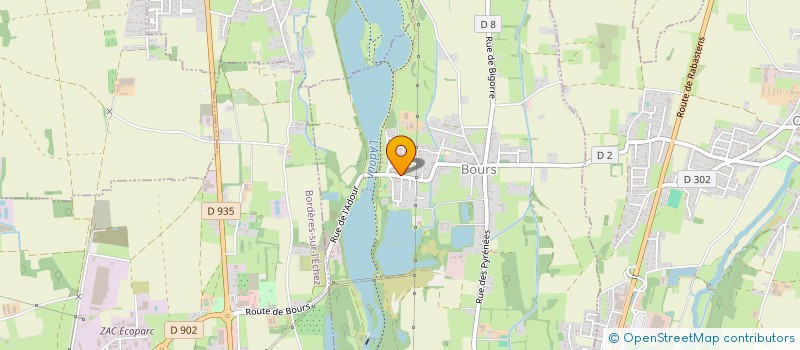 localisation de l'entreprise MADAME JELKA LECONTE  BAZET