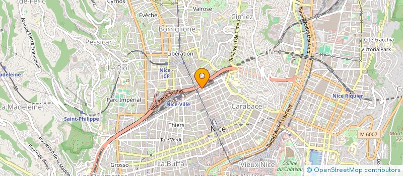 localisation de l'entreprise MADAME JEMIMA HERMABESSIERE  NICE