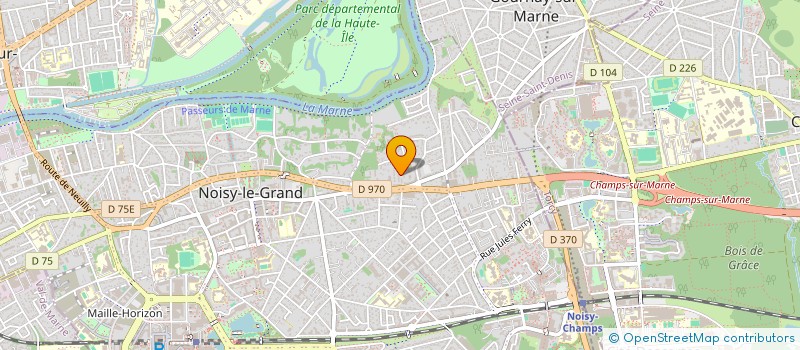 localisation de l'entreprise MADAME JEMIMA RABEMANANTSOA à NOISY-LE-GRAND