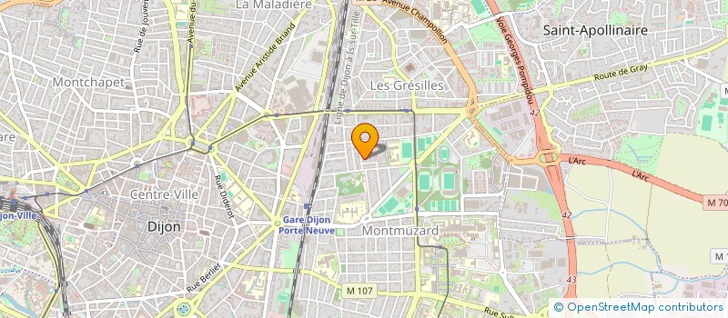 localisation de l'entreprise MADAME JEMMA RASOYAN à DIJON