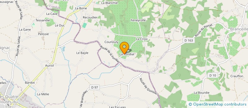 localisation de l'entreprise MADAME JEMMA SCOTT  CHAUFFOUR-SUR-VELL