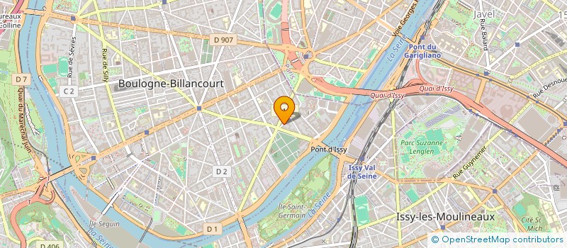 localisation de l'entreprise MADAME JENA DJANDOUBI à BOULOGNE-BILLANCOURT