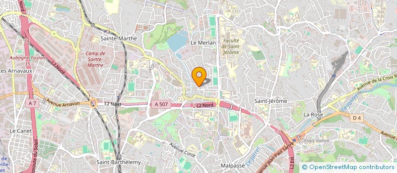 localisation de l'entreprise MADAME JENA NAJM à MARSEILLE
