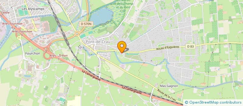 localisation de l'entreprise MADAME JENIFER BOUCHER  ARLES