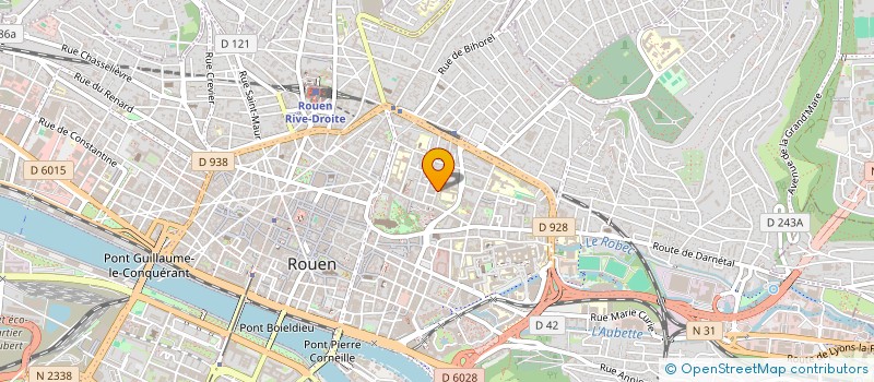 localisation de l'entreprise MADAME JENIFER DZAMA NGHEGHACHI à ROUEN