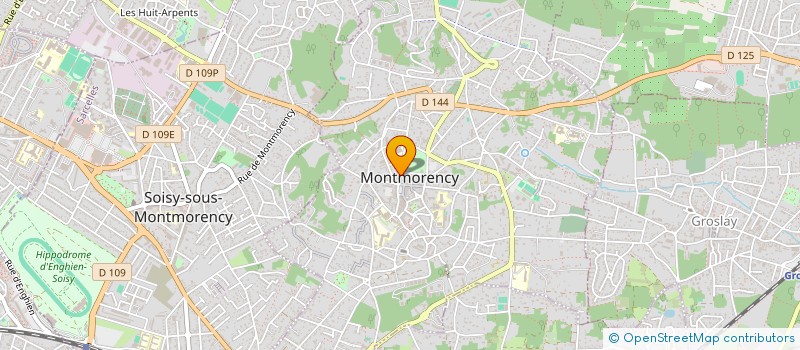 localisation de l'entreprise MADAME JENIFER LE BEUX  MONTMORENCY