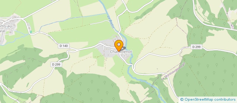 localisation de l'entreprise MADAME JENIFER ROBERT à LE MONTSAUGEONNAIS