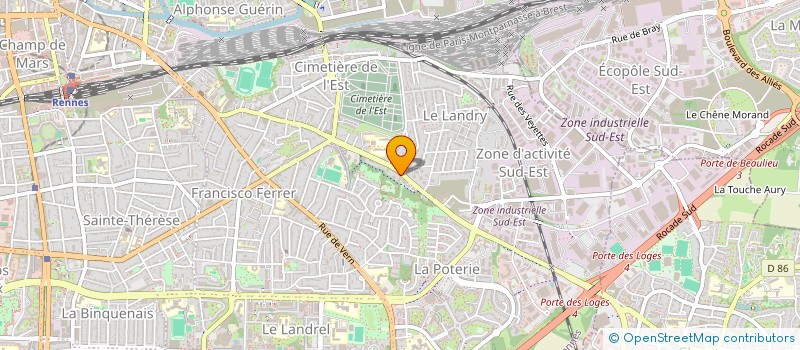 localisation de l'entreprise MADAME JENIFER THAKIZIMANA à RENNES