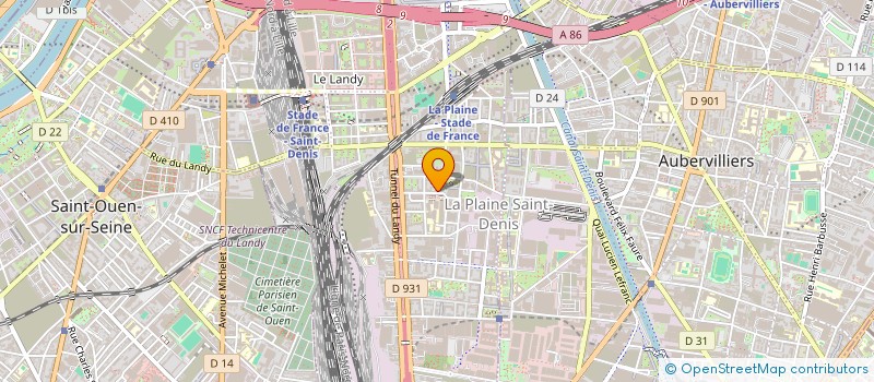 localisation de l'entreprise MADAME JENIFFER NNOMO à SAINT-DENIS