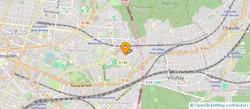 localisation de l'entreprise MADAME JENIFFER PACHECO BERNAL à VERSAILLES