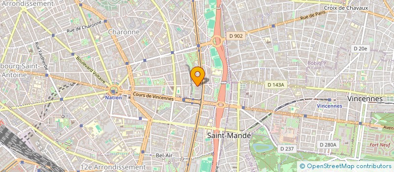 localisation de l'entreprise MADAME JENNA DAGNELIES  PARIS