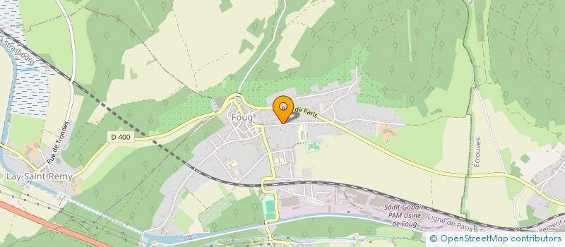 localisation de l'entreprise MADAME JENNA DEPREZ  TOUL