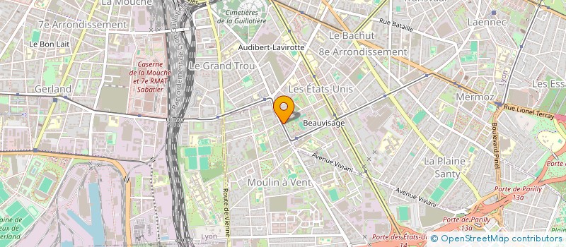 localisation de l'entreprise MADAME JENNA EL MORNAGUI  LYON