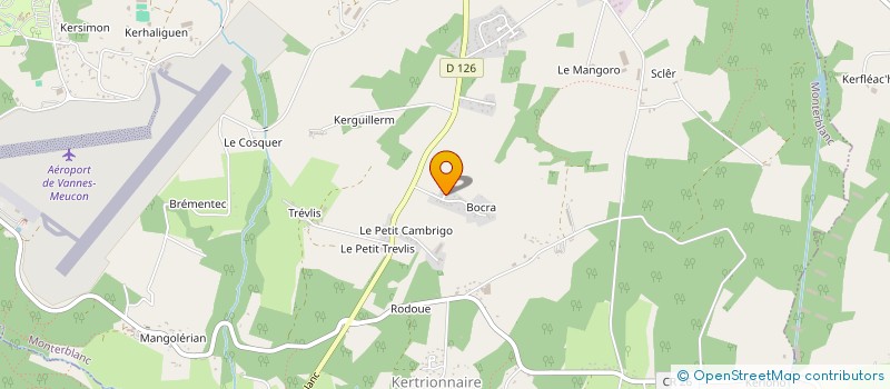 localisation de l'entreprise MADAME JENNA LE BOS  MONTERBLANC