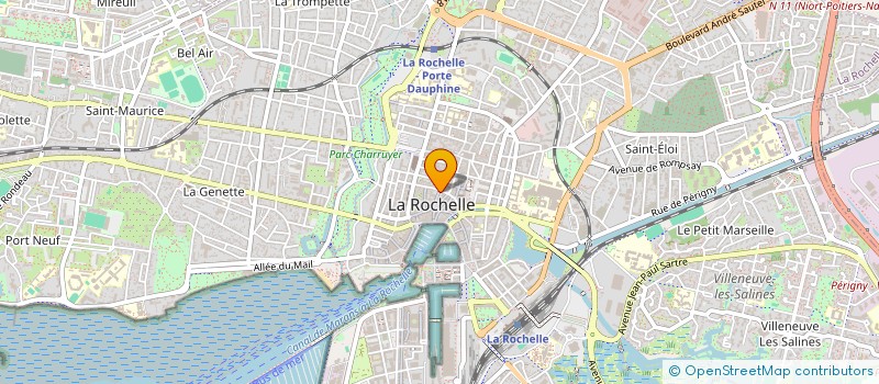 localisation de l'entreprise MADAME JENNA MEUCHE  LA ROCHELLE