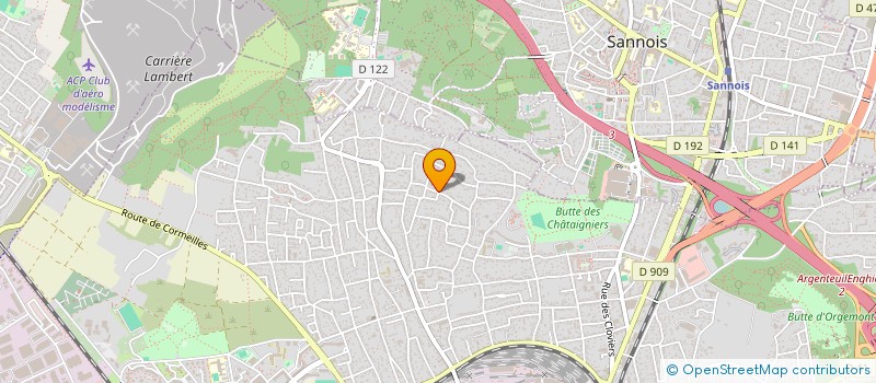 localisation de l'entreprise MADAME JENNA MIHOUBI  ARGENTEUIL