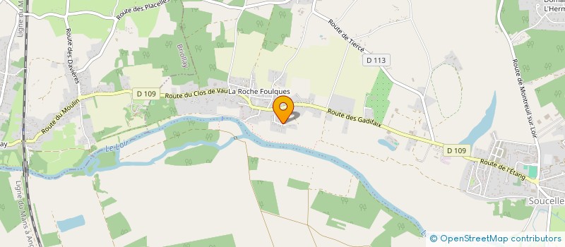 localisation de l'entreprise MADAME JENNA MILDANGE  RIVES-DU-LOIR-EN-ANJOU