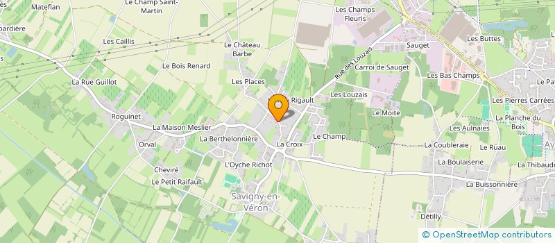 localisation de l'entreprise MADAME JENNA MILLET  SAVIGNY-EN-VERON