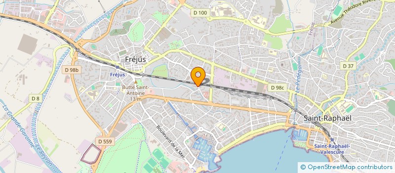 localisation de l'entreprise MADAME JENNA NATRELLA  FREJUS