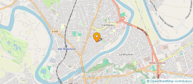 localisation de l'entreprise MADAME JENNA RENAULT à ALBI