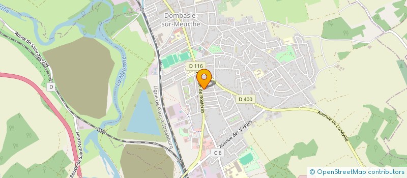 localisation de l'entreprise MADAME JENNA RENAUX  DOMBASLE-SUR-MEURTHE