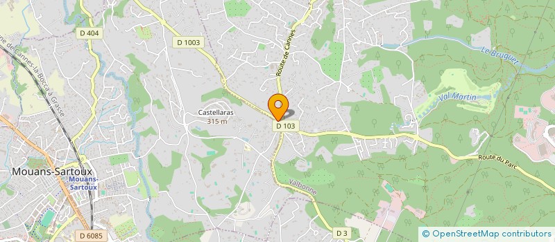 localisation de l'entreprise MADAME JENNI SEITZ  MOUANS-SARTOUX