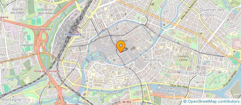 localisation de l'entreprise MADAME JENNIE TRAU à STRASBOURG