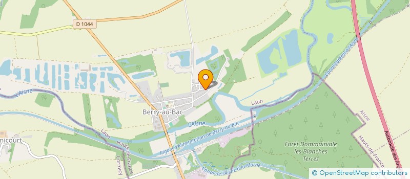 localisation de l'entreprise MADAME JENNIFER ABADIE  BERRY-AU-BAC