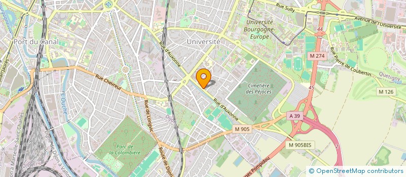 localisation de l'entreprise MADAME JENNIFER ABED  DIJON