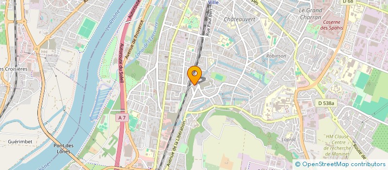 localisation de l'entreprise MADAME JENNIFER AGRUSTI  VALENCE