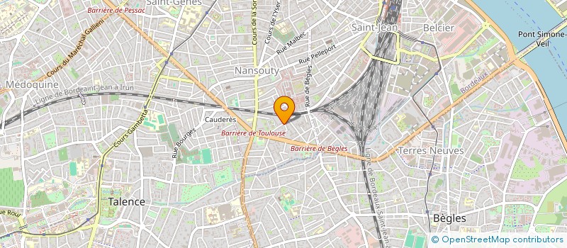 localisation de l'entreprise MADAME JENNIFER ALIMA  BORDEAUX