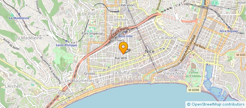 localisation de l'entreprise MADAME JENNIFER ALIX  NICE