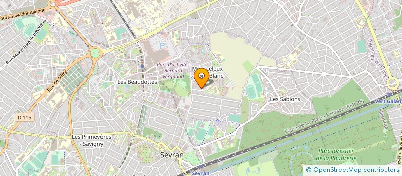 localisation de l'entreprise MADAME JENNIFER AMARAL à SEVRAN