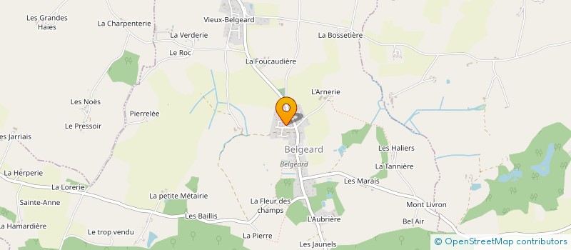 localisation de l'entreprise MADAME JENNIFER ANTIER  BELGEARD