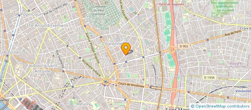 localisation de l'entreprise MADAME JENNIFER AUBINAIS à PARIS