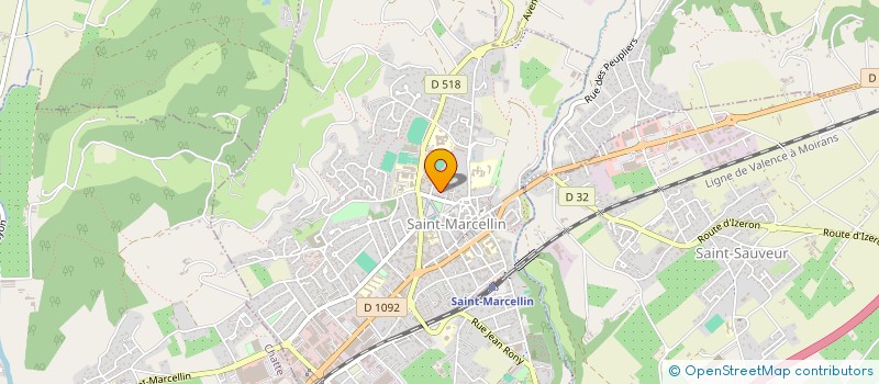 localisation de l'entreprise MADAME JENNIFER AUGOYAT  SAINT-MARCELLIN