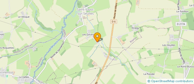 localisation de l'entreprise MADAME JENNIFER BAIN  SAINT-VAAST-SUR-SEULLES