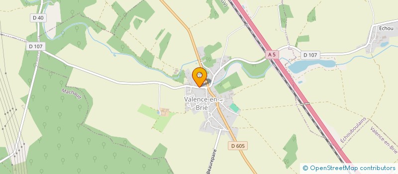 localisation de l'entreprise MADAME JENNIFER BAROTTE  VALENCE-EN-BRIE