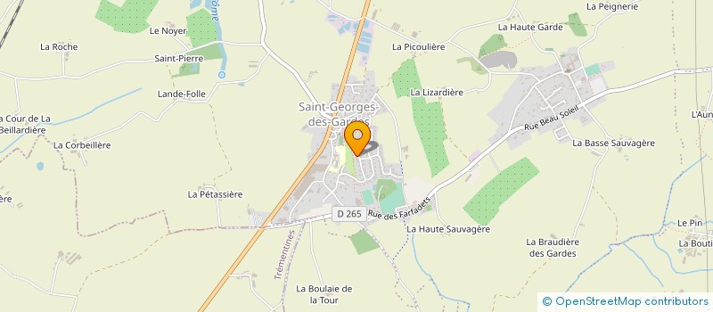 localisation de l'entreprise MADAME JENNIFER BARRILLIE  CHEMILLE-EN-ANJOU