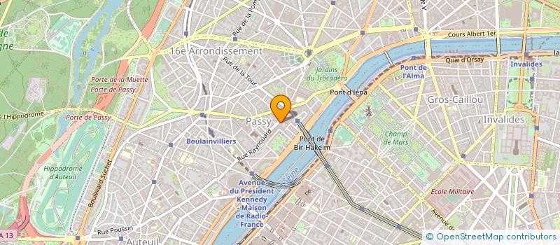 localisation de l'entreprise MADAME JENNIFER BARTOLI  PARIS
