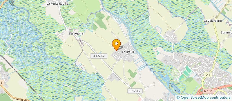 localisation de l'entreprise MADAME JENNIFER BAVINI  SAUJON