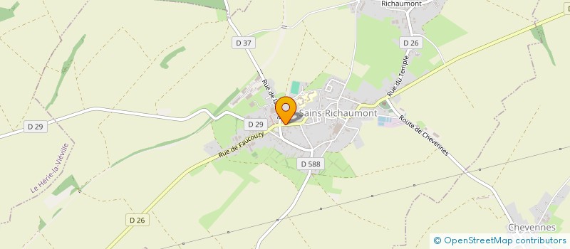 localisation de l'entreprise MADAME JENNIFER BEAURAIN à MONCEAU-SUR-OISE