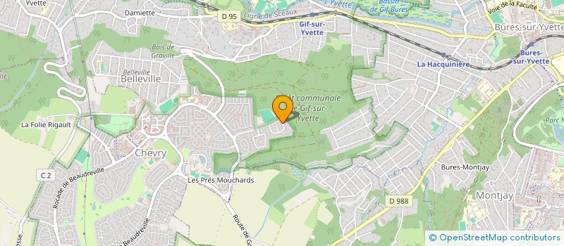 localisation de l'entreprise MADAME JENNIFER BEGG  GIF SUR YVETTE