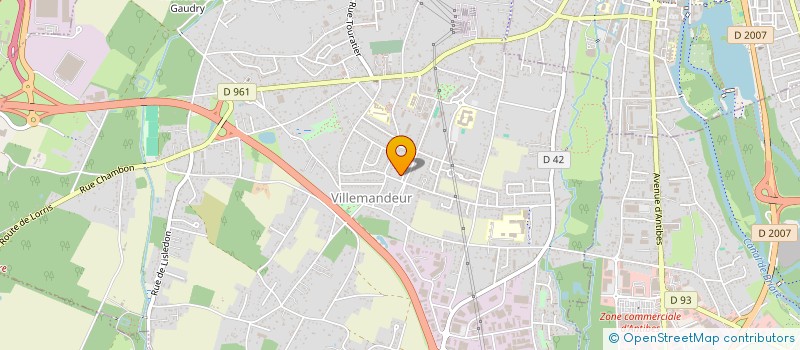 localisation de l'entreprise MADAME JENNIFER BELKANE à VILLEMANDEUR