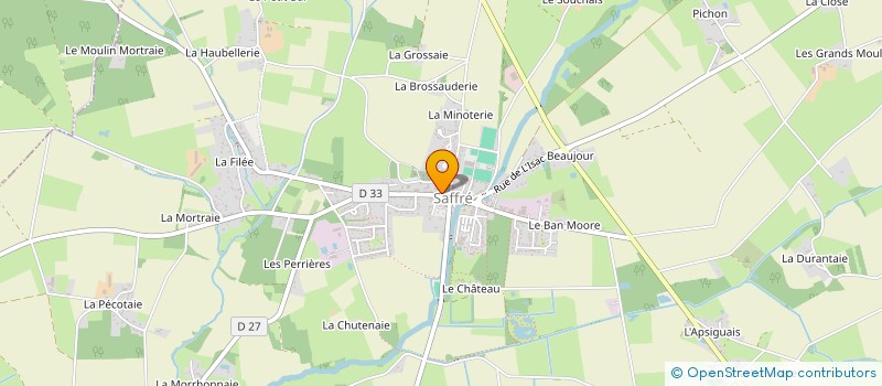 localisation de l'entreprise MADAME JENNIFER BELLENCONTRE à NORT-SUR-ERDRE