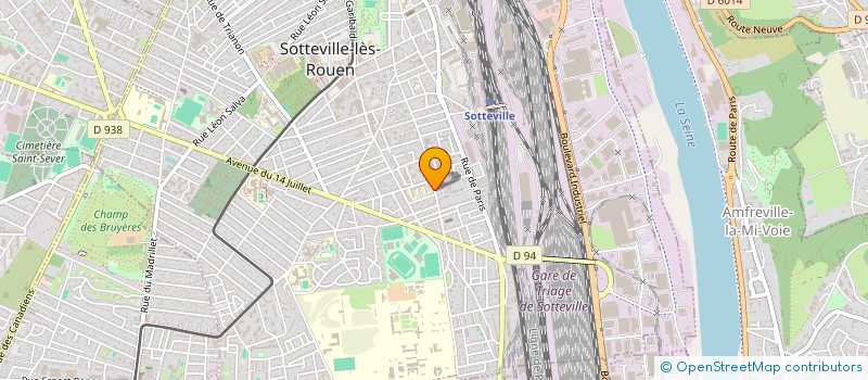 localisation de l'entreprise MADAME JENNIFER BELLI  ROUEN