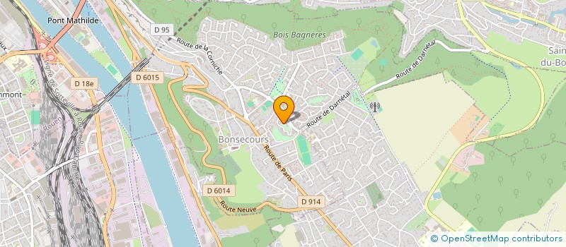 localisation de l'entreprise MADAME JENNIFER BENARD  BONSECOURS